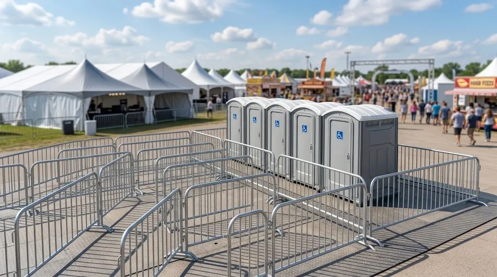 Crowd Control Barrier Rental in North Peoria, IL