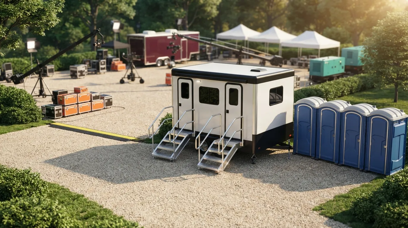 Film Set Restroom Rental in North Peoria, IL