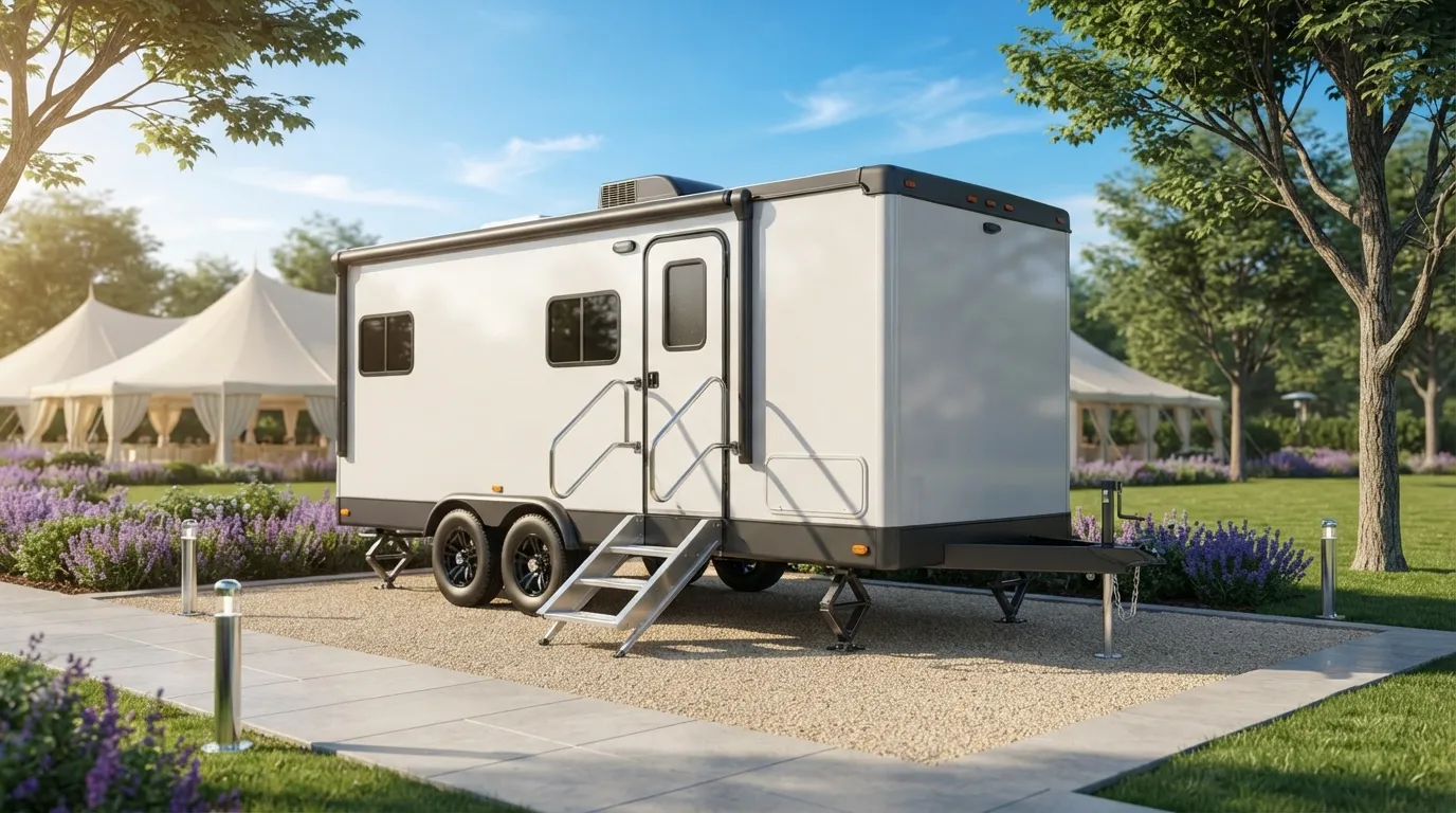 Restroom Trailer Rental in North Peoria, IL