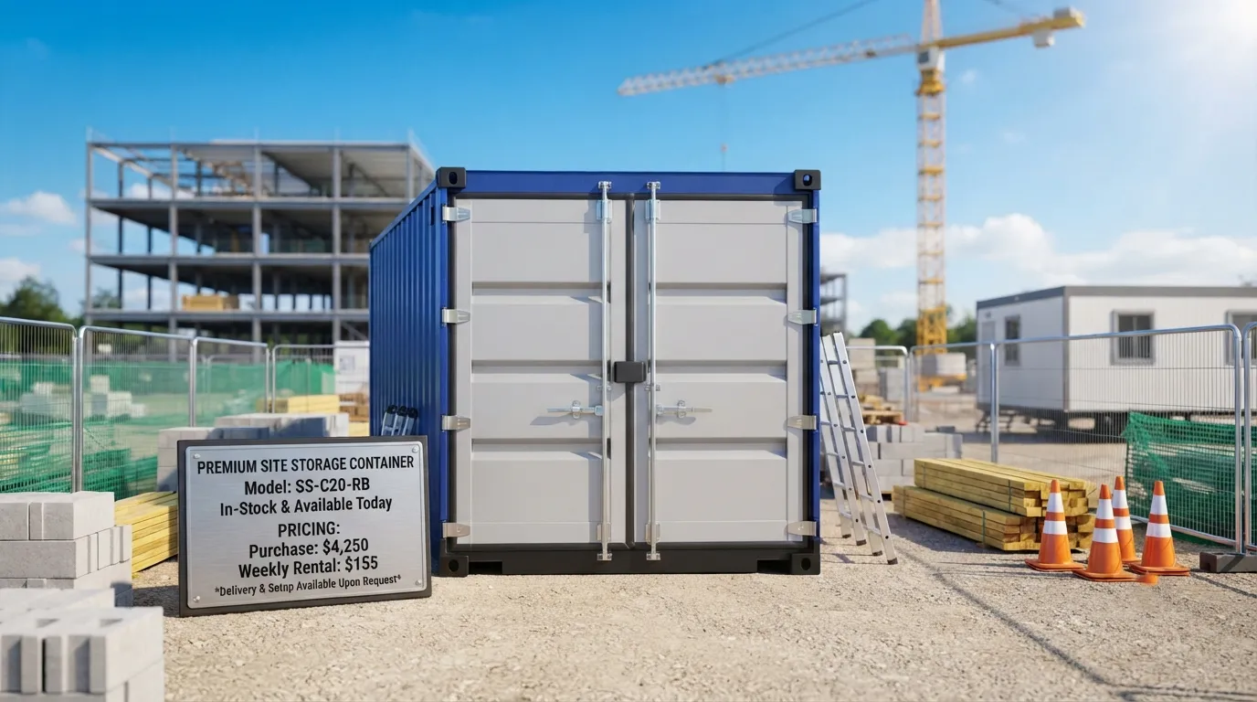 Storage Container Rental Cost in North Peoria, IL